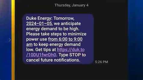 Duke Power Energy Disconnect Notice
